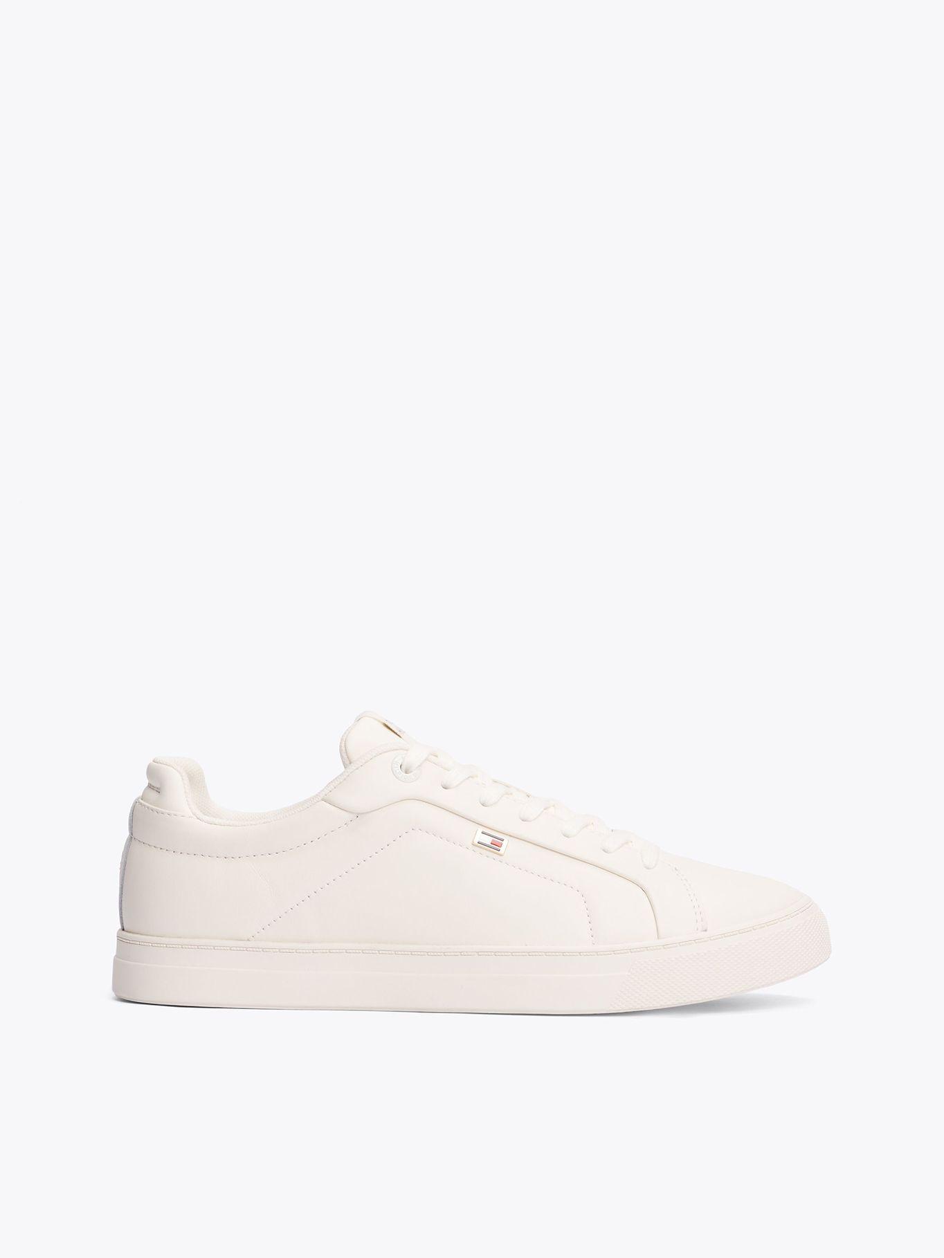 Zapatillas Icon Court Flag De Cuero Blanco Tommy Hilfiger-4