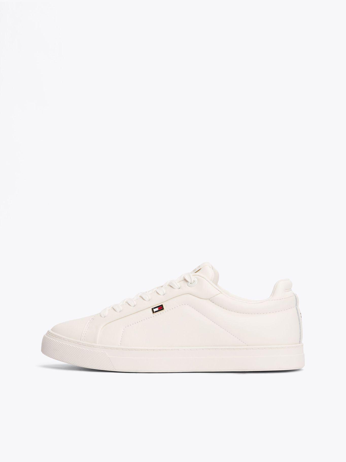 Zapatillas Icon Court Flag De Cuero Blanco Tommy Hilfiger-5