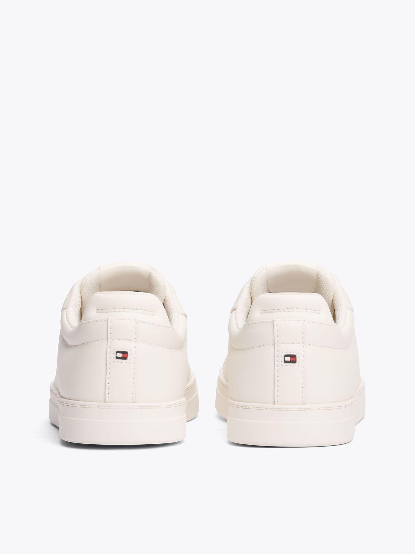 Zapatillas Icon Court Flag De Cuero Blanco Tommy Hilfiger-7