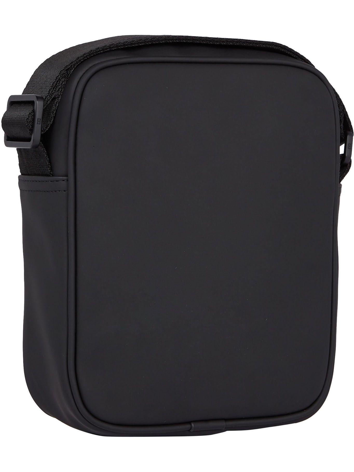 Bolso Mini Reporter Stripe Logo Negro Tommy Hilfiger-1