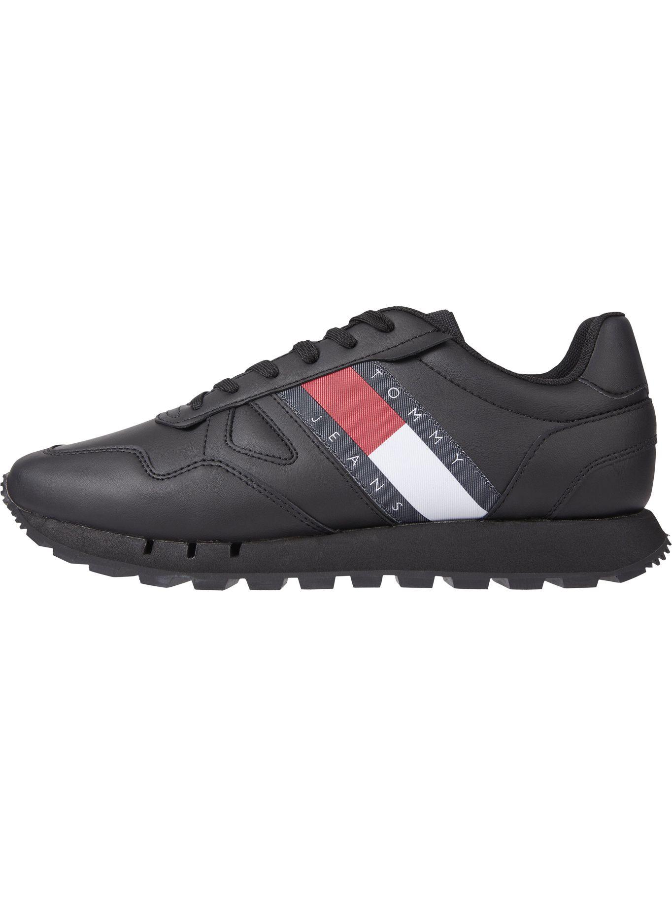Zapatillas Essential Logo Running Negro Tommy Hilfiger-0