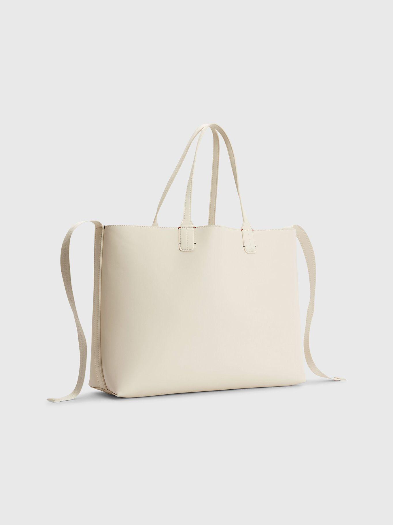 Bolso Tote Iconic Monogram Blanco Tommy Hilfiger-1