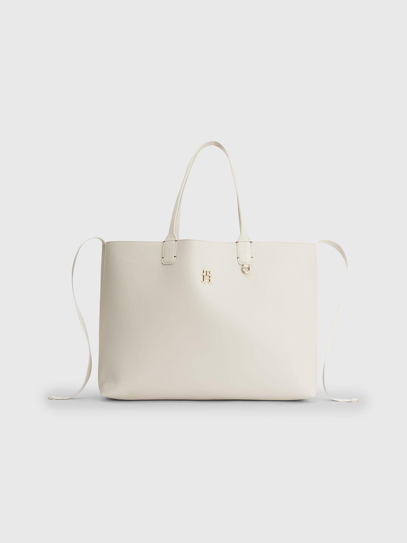 Bolso Tote Iconic Monogram Blanco Tommy Hilfiger-0