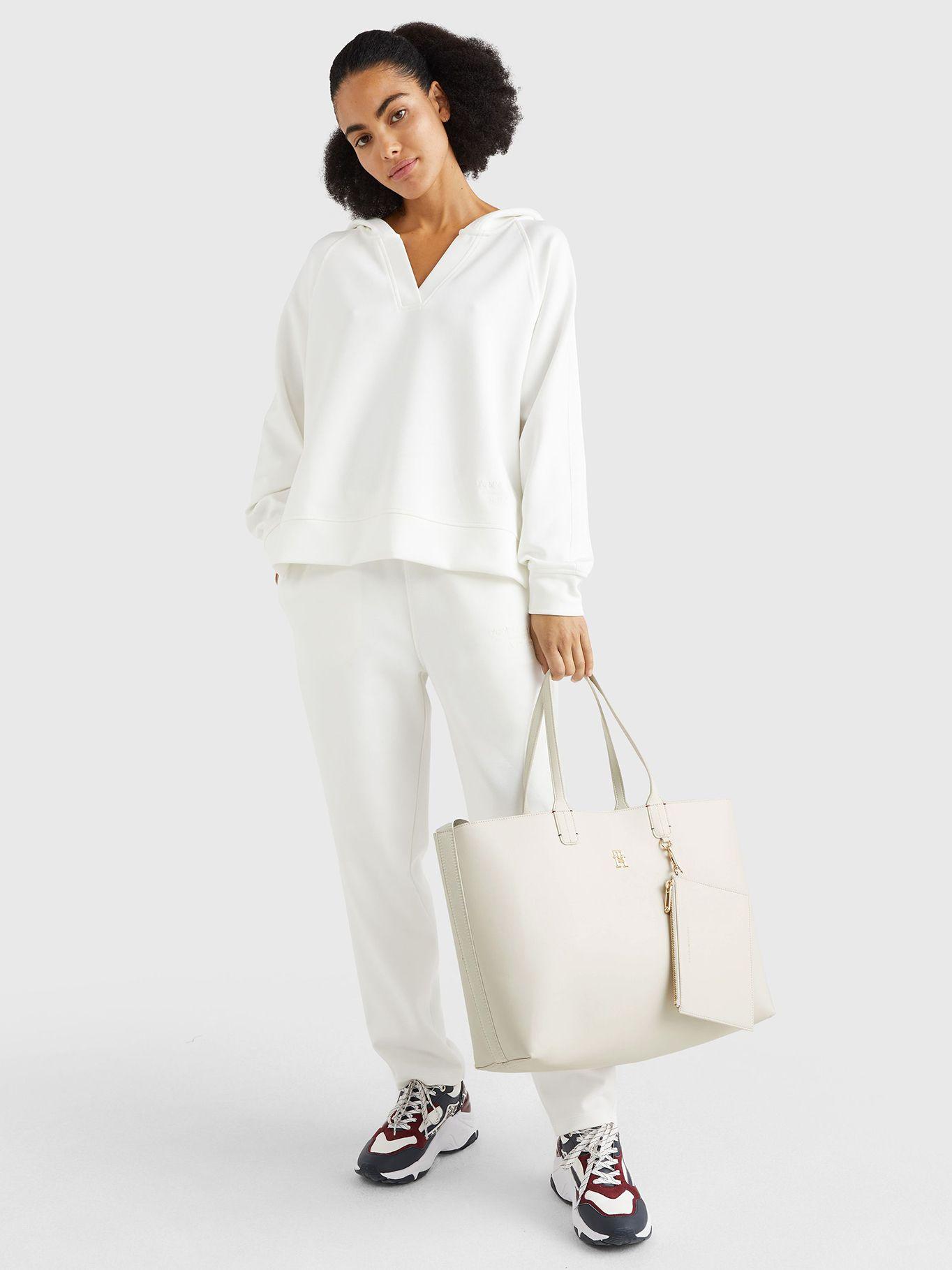 Bolso Tote Iconic Monogram Blanco Tommy Hilfiger-5