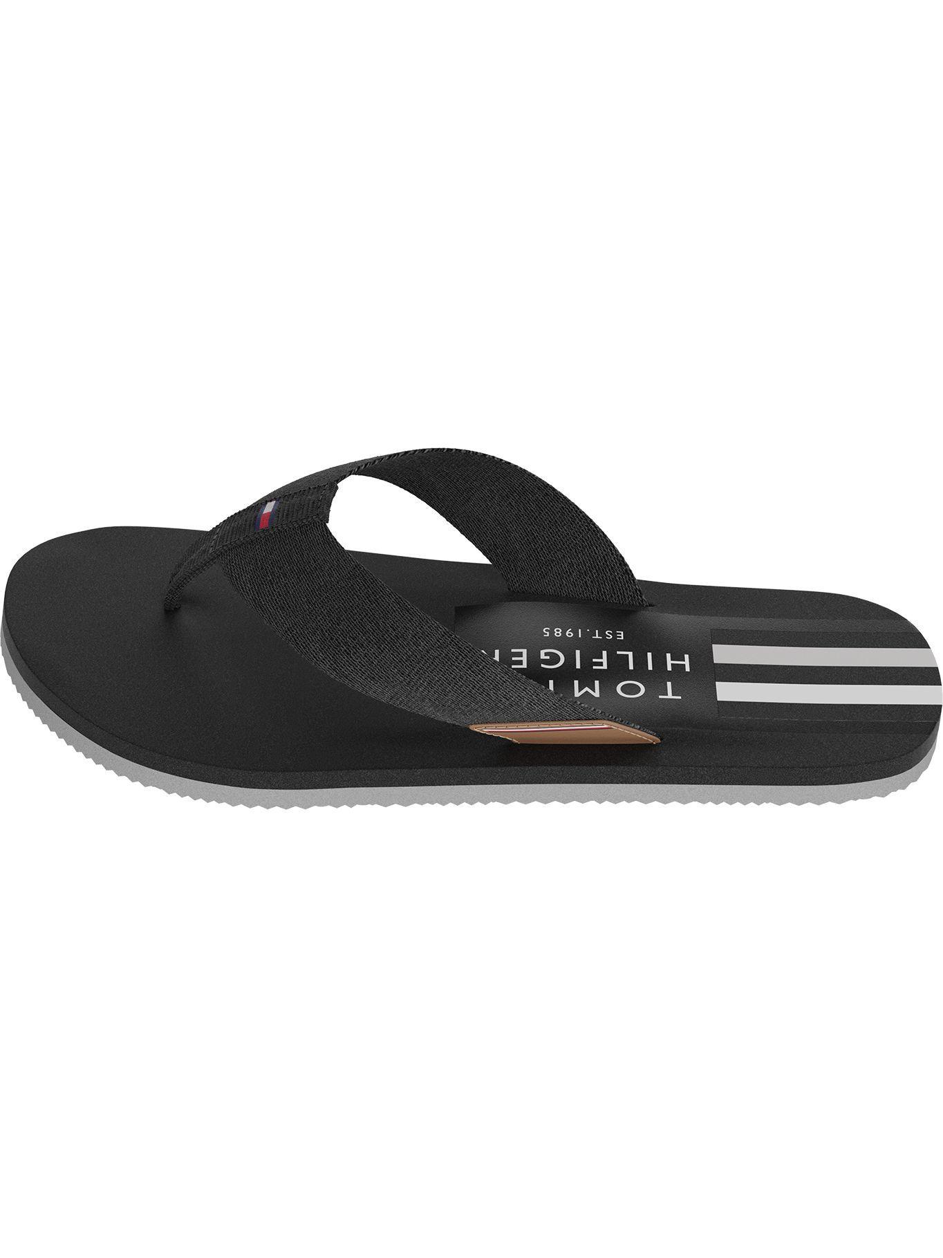 Sandalias Side Detail Negro Tommy Hilfiger-0