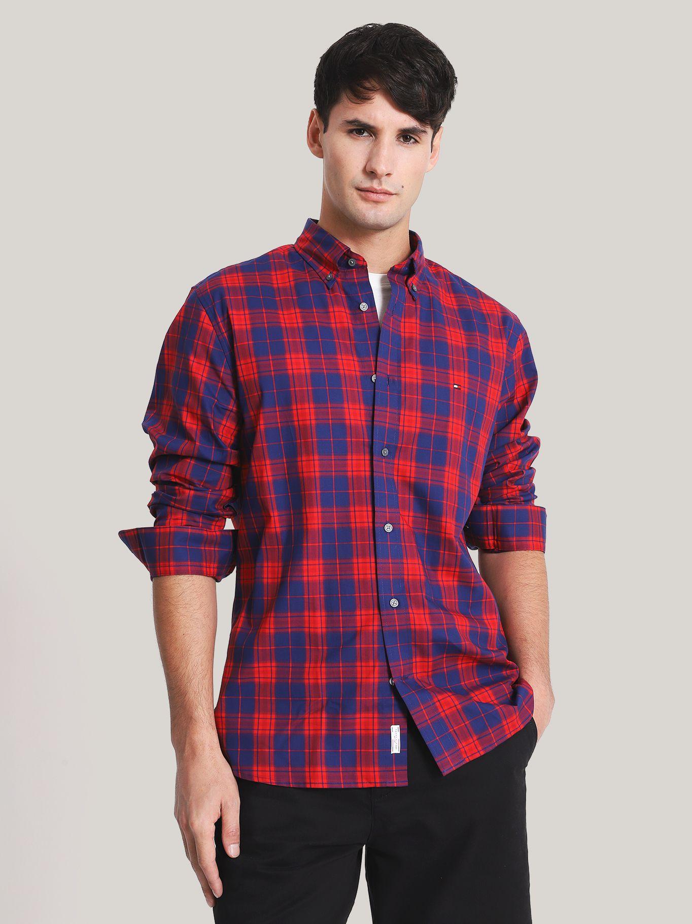 CAMISA SMALL SHADOW LOGO MULTICOLOR TOMMY HILFIGER-0