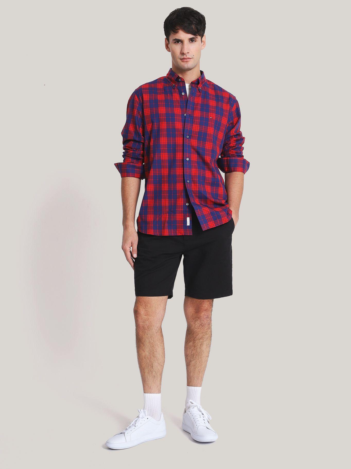 CAMISA SMALL SHADOW LOGO MULTICOLOR TOMMY HILFIGER-1