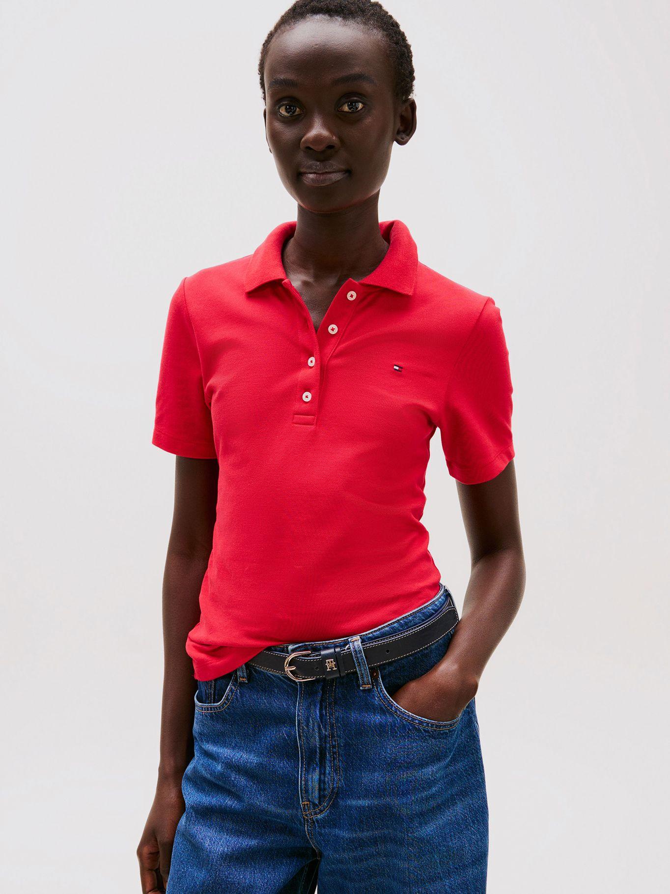 Polo 1985 Collection Slim Fit Rojo Tommy Hilfiger-0