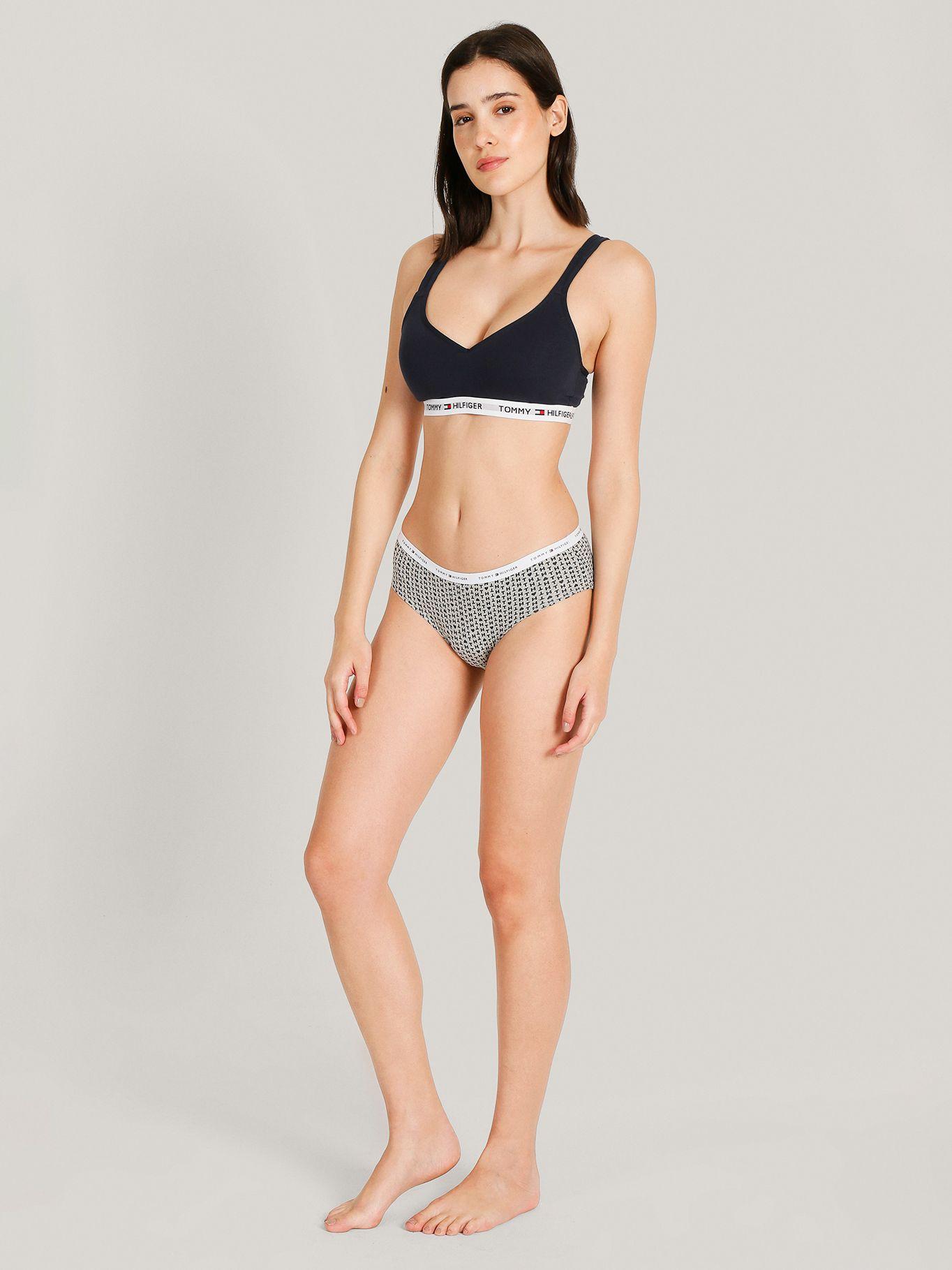 Bikini Cotton Classics Logo Gris Tommy Hilfiger-1