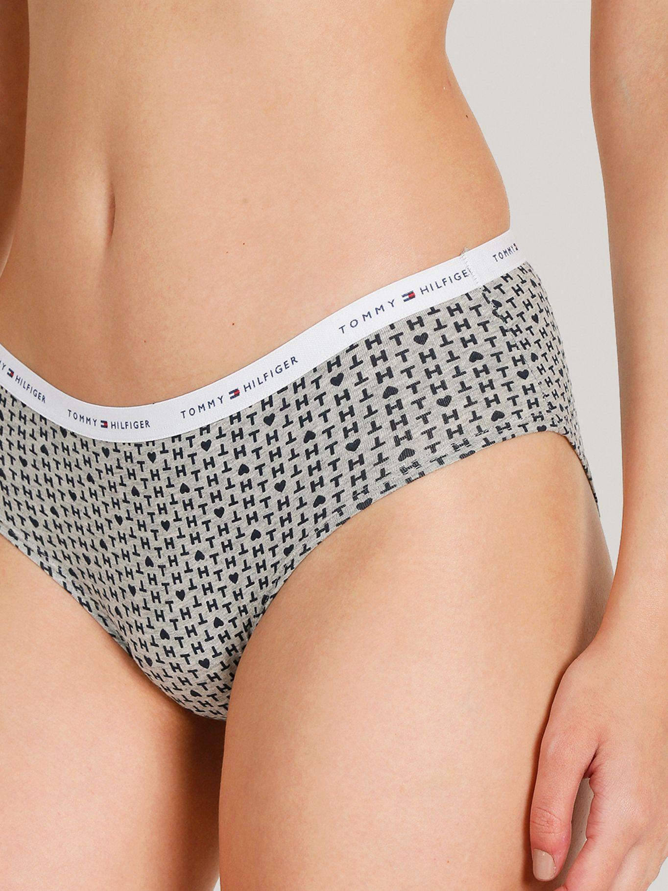 Bikini Cotton Classics Logo Gris Tommy Hilfiger-3