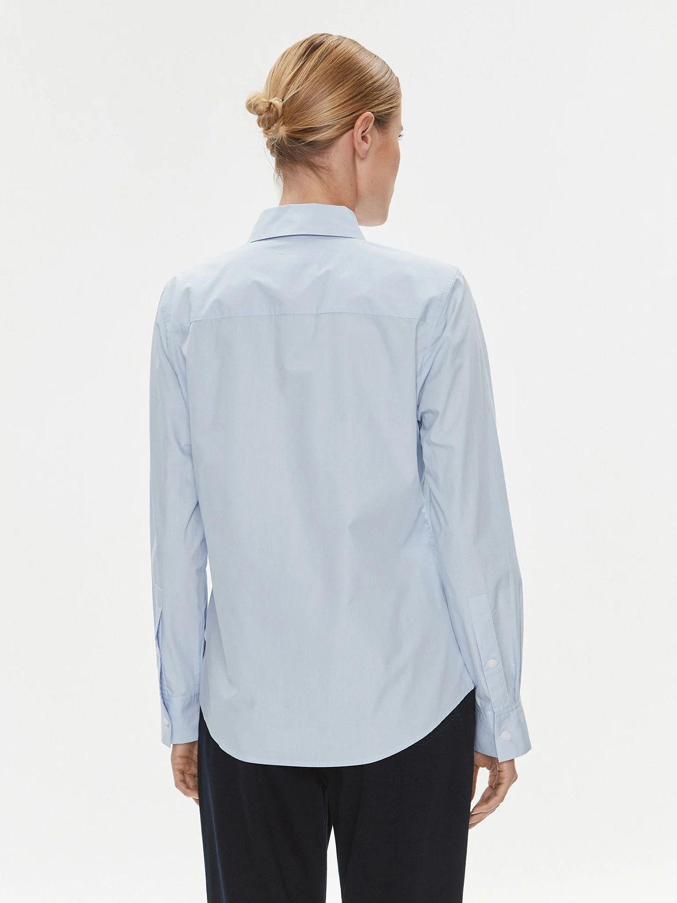 CAMISA SOLID E ALGODÓN ORGÁNICO CELESTE TOMMY HILFIGER-2