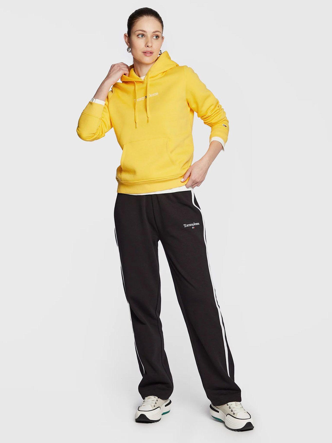 Polerón Regular Serif Linear Amarillo Tommy Hilfiger-1