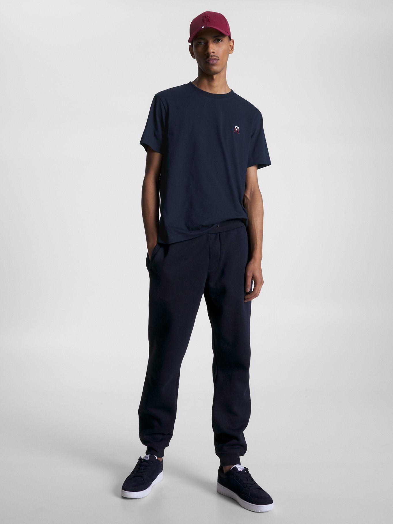 Polera Small Monogram Azul Tommy Hilfiger-1