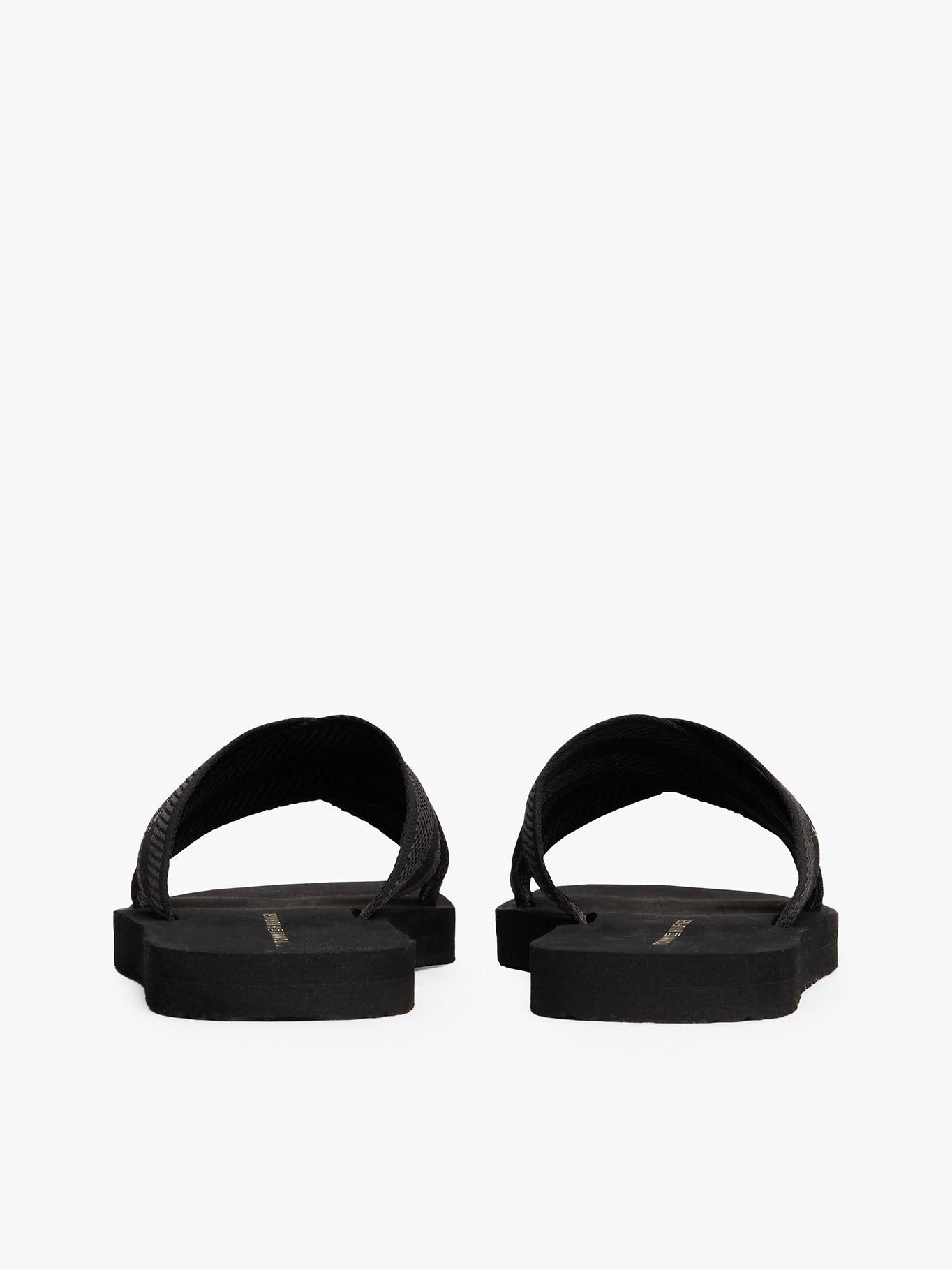 Sandalias Cross Strap Con Logo Negro Tommy Hilfiger-1