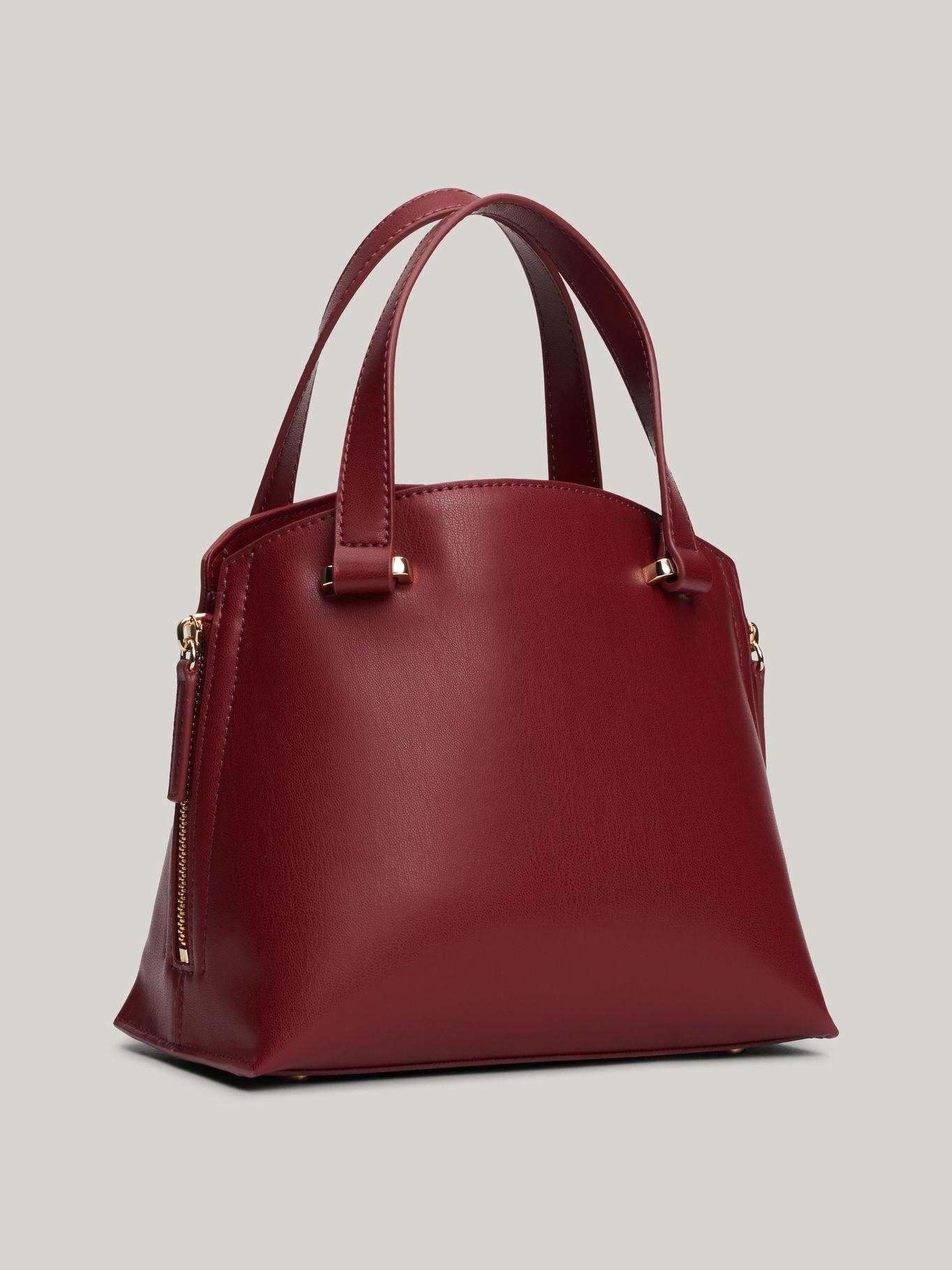 Bandolera Tote Modern Monogram Rojo Tommy Hilfiger-4