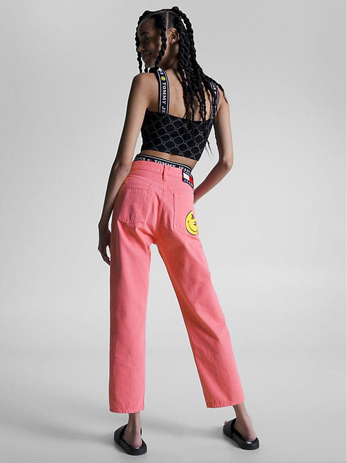 Jeans Tommy Jeans X Smiley® Rosado Tommy Jeans-2