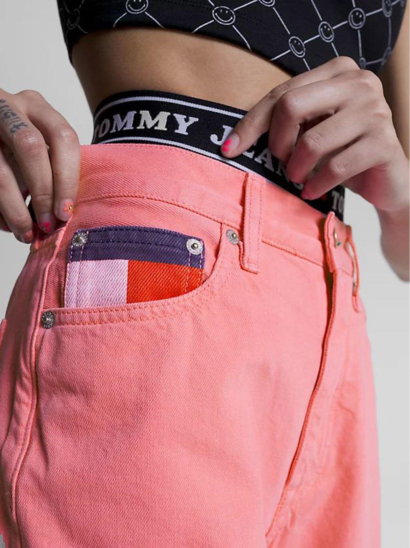 Jeans Tommy Jeans X Smiley® Rosado Tommy Jeans-3