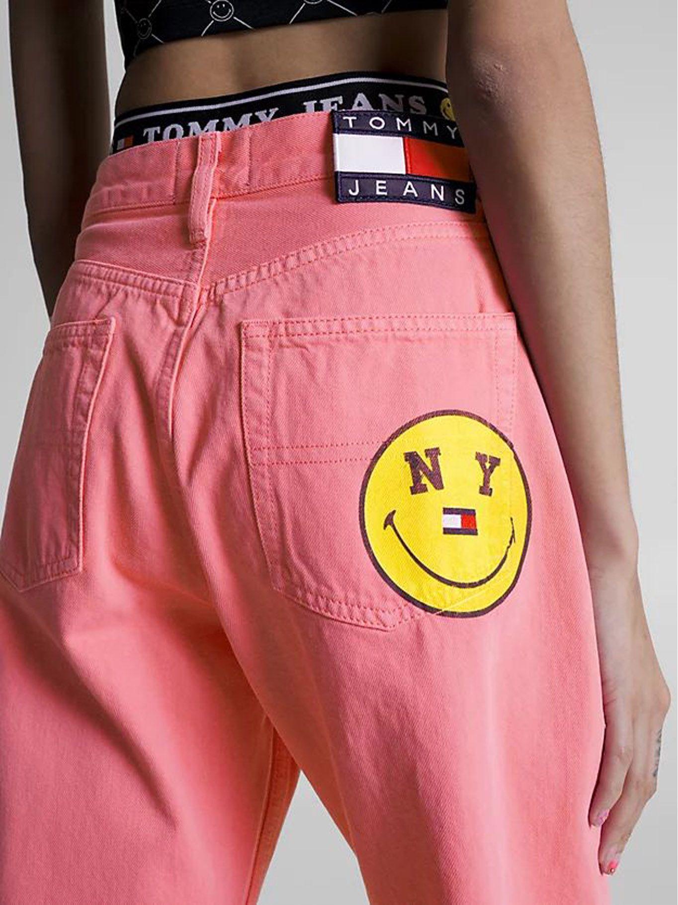 Jeans Tommy Jeans X Smiley® Rosado Tommy Jeans-4