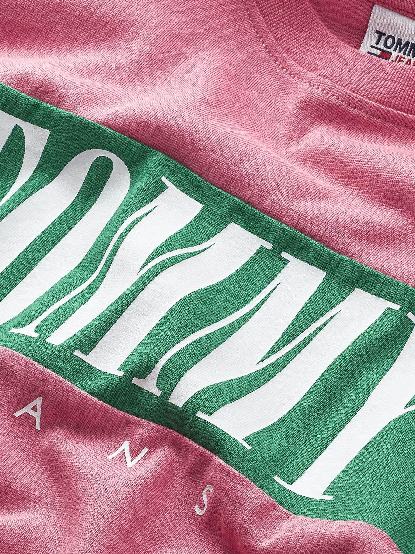 Polera Colorblock Serif Rosado Tommy Hilfiger-2