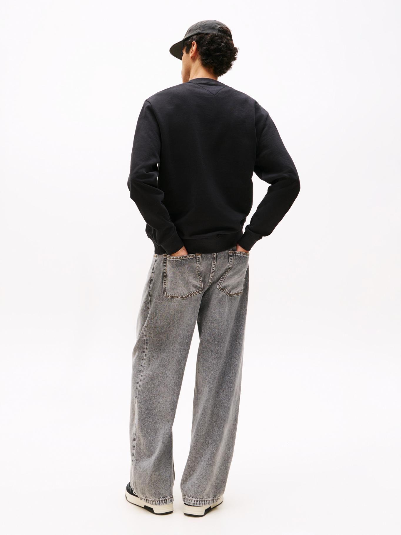 Polerón Regular Fit Con Logo Negro Tommy Jeans-2