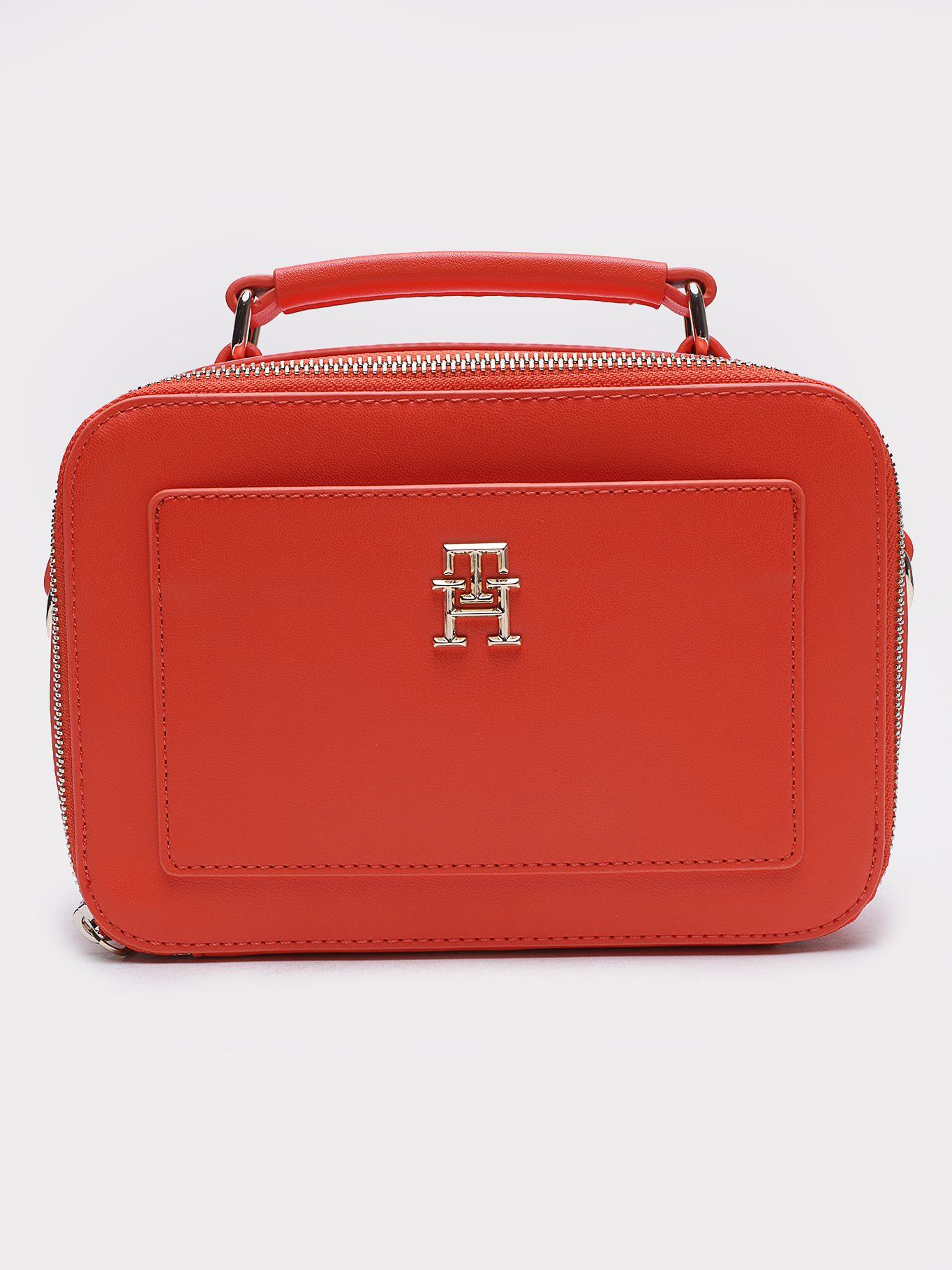 Cartera Iconic Logo Monogram Naranjo Tommy Hilfiger-0