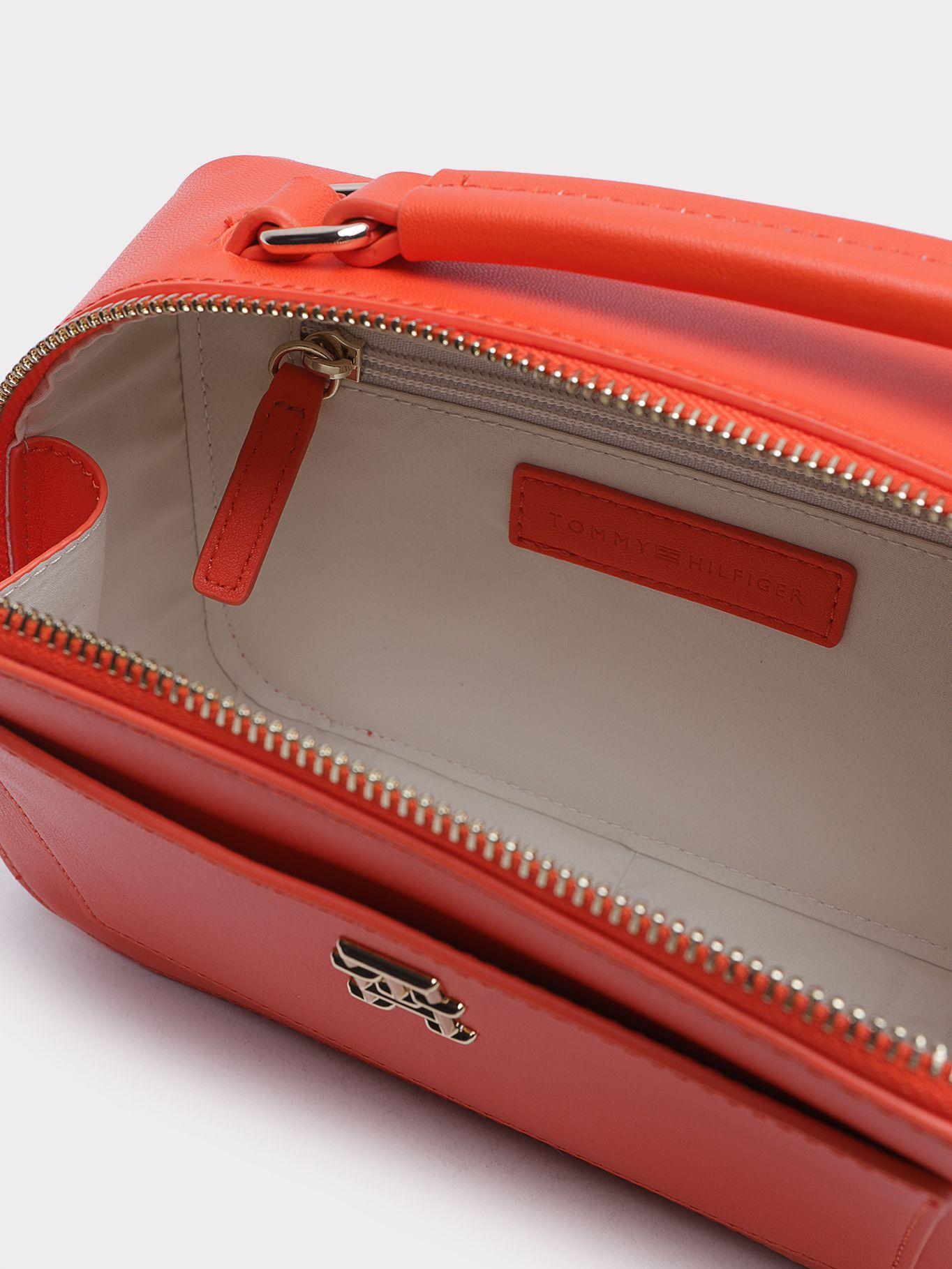 Cartera Iconic Logo Monogram Naranjo Tommy Hilfiger-4