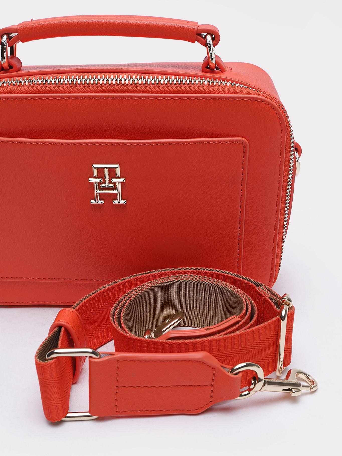 Cartera Iconic Logo Monogram Naranjo Tommy Hilfiger-3