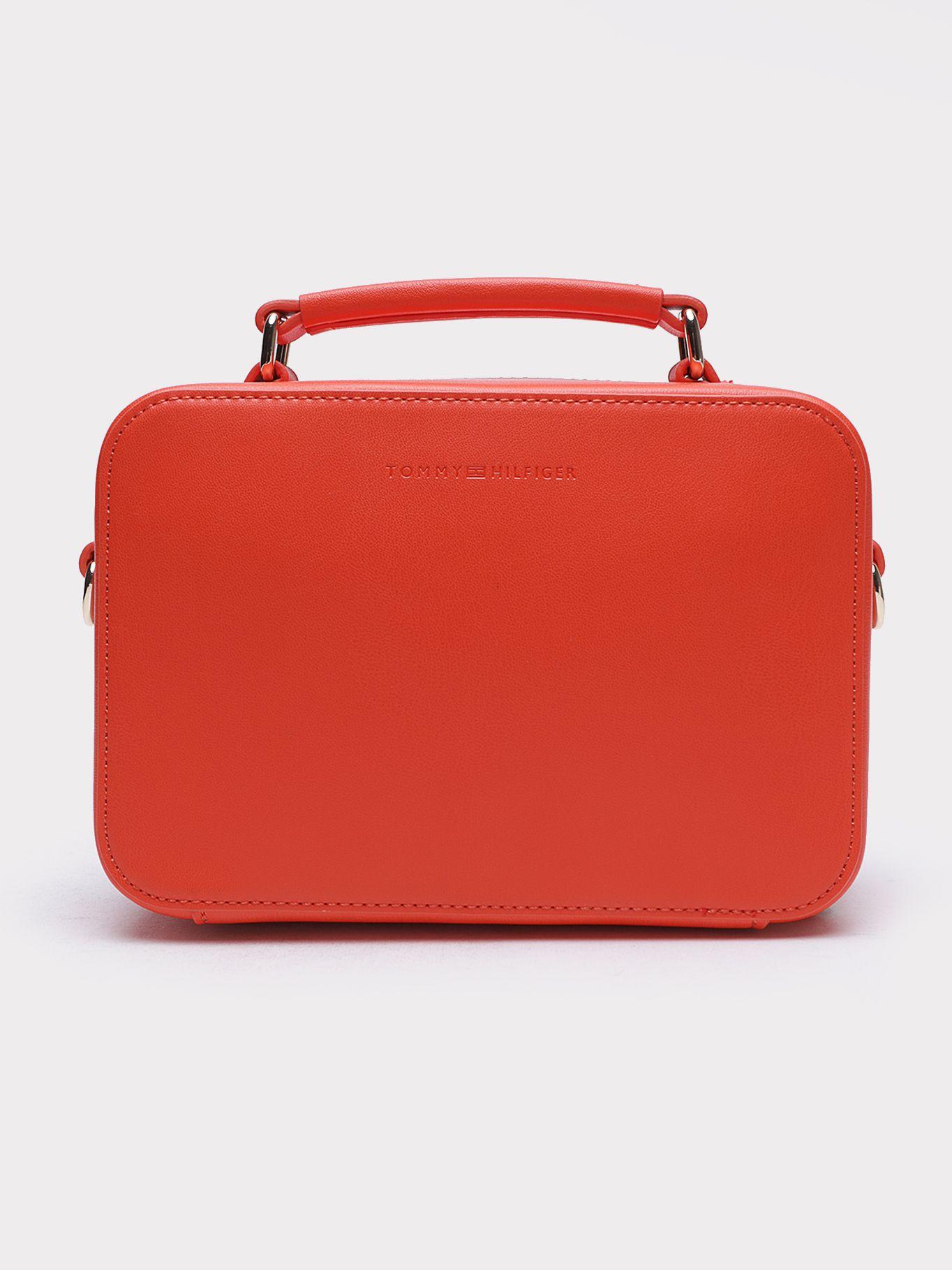 Cartera Iconic Logo Monogram Naranjo Tommy Hilfiger-1