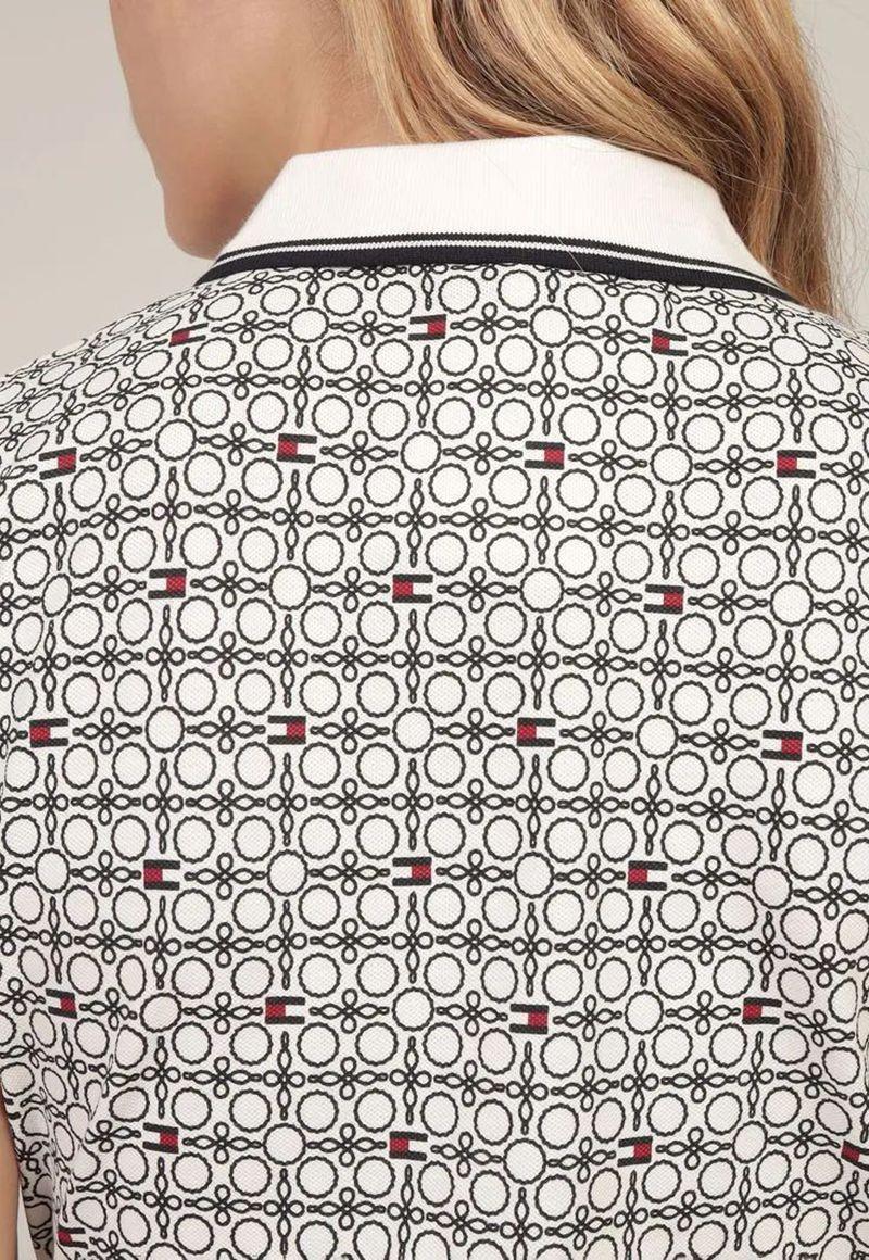 Vestido Estilo Polo A Rayas Multicolor Tommy Hilfiger-3