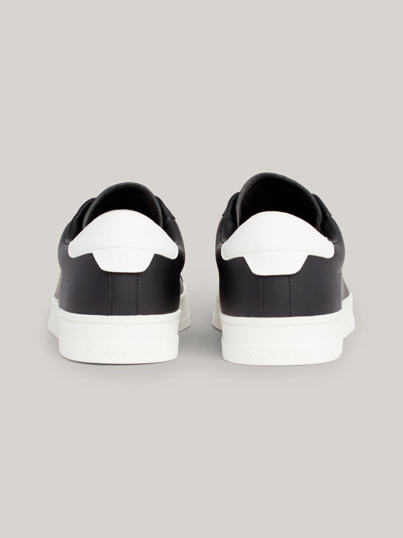 Zapatillas De Cuero Cupsole Logo Negro Tommy Hilfiger-7