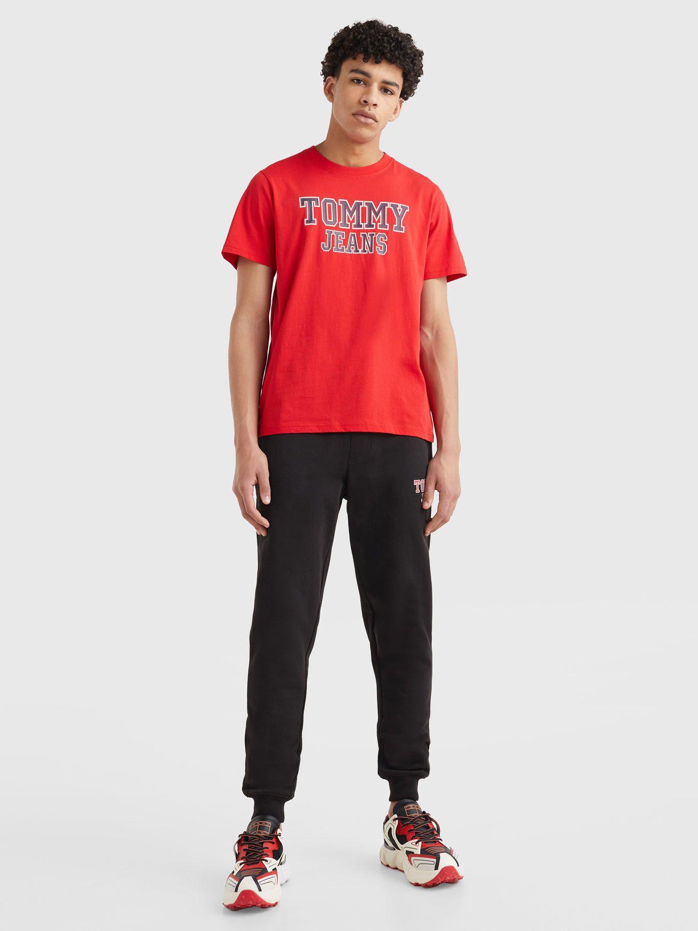 Joggers Graphic Slim Fit Negro Tommy Jeans-1