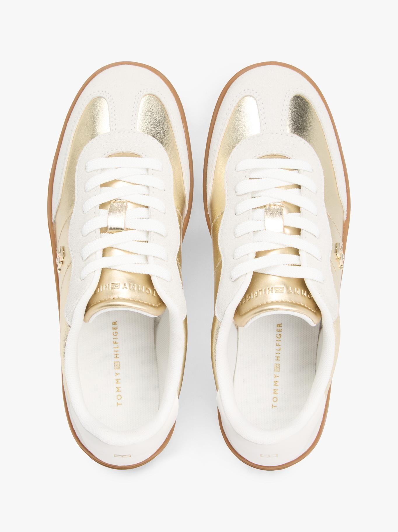 Zapatillas Con Diseño Metálico Tommy Hilfiger Amarillo-3