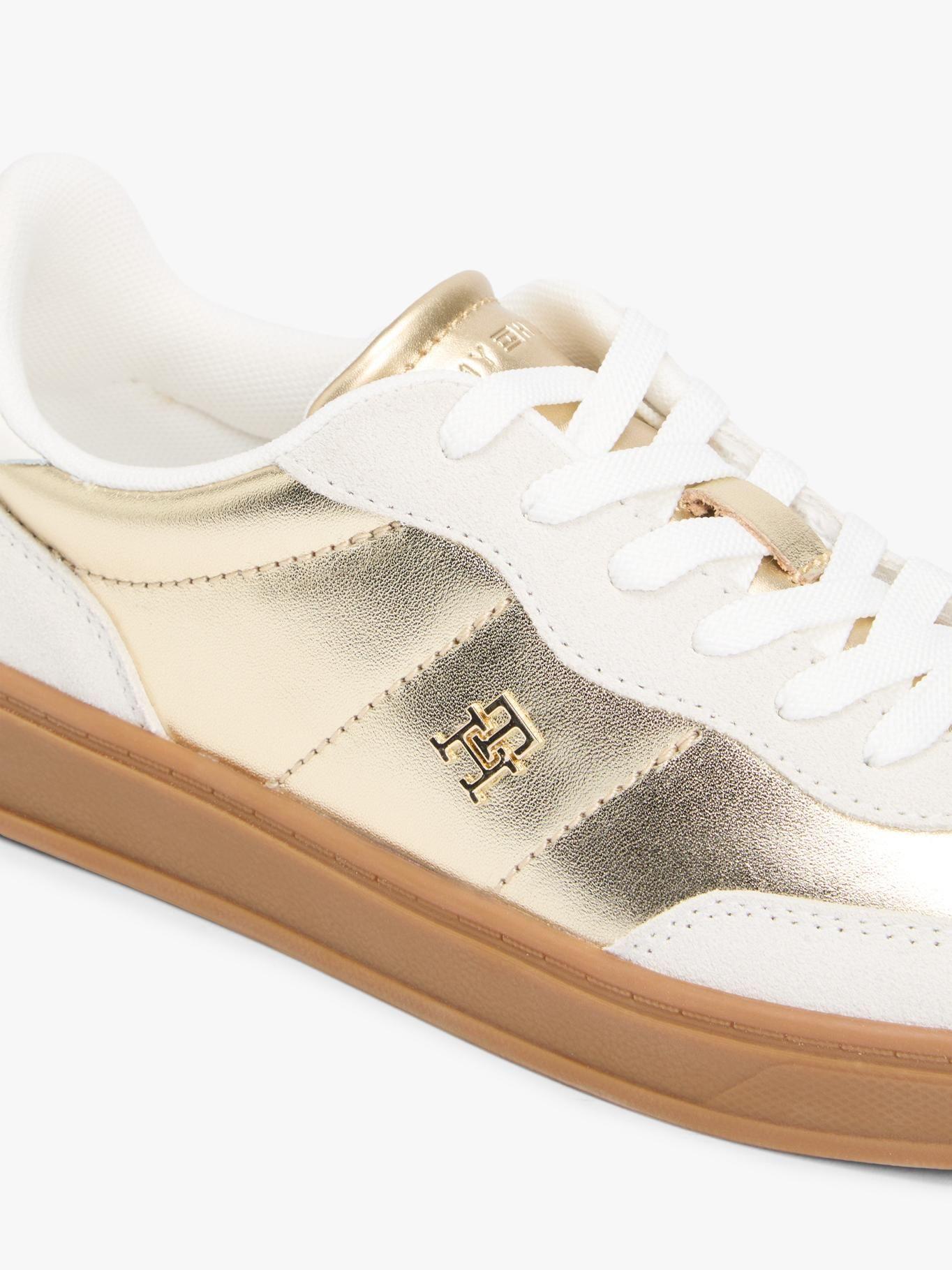Zapatillas Con Diseño Metálico Tommy Hilfiger Amarillo-7