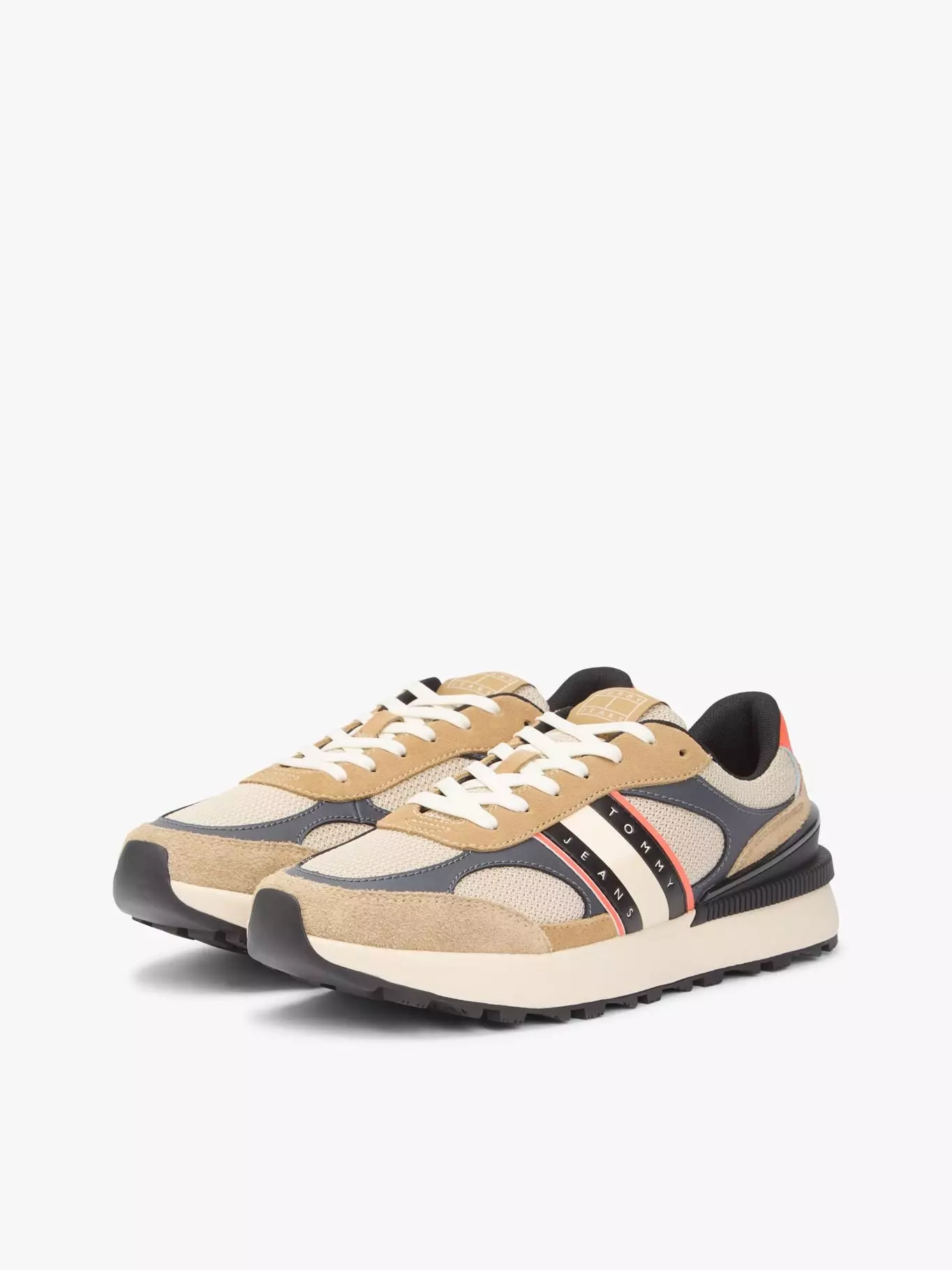 Zapatillas Con Suela Dentada Tommy Jeans Beige-0