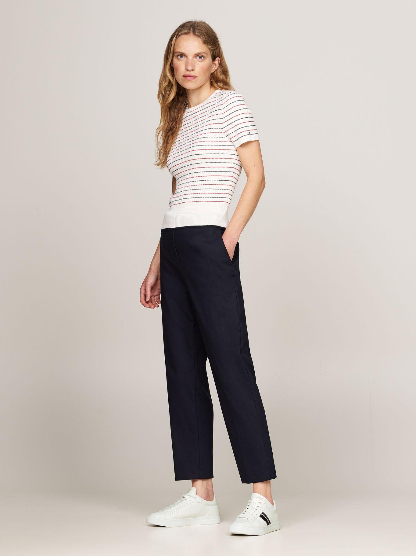Zapatillas Icon Court Stripes Blanco Tommy Hilfiger-1