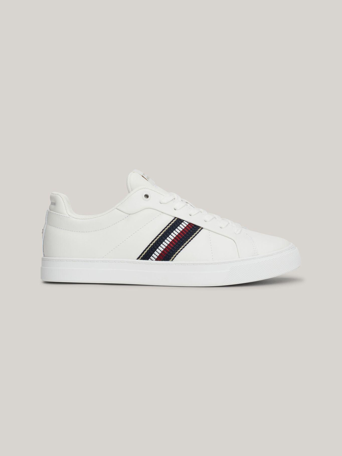 Zapatillas Icon Court Stripes Blanco Tommy Hilfiger-4