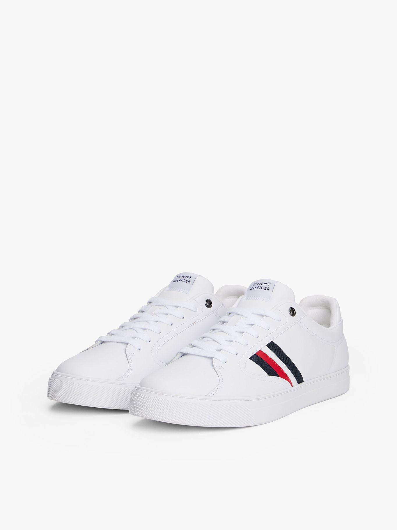 Zapatillas Icon Court Stripes Blanco Tommy Hilfiger-0