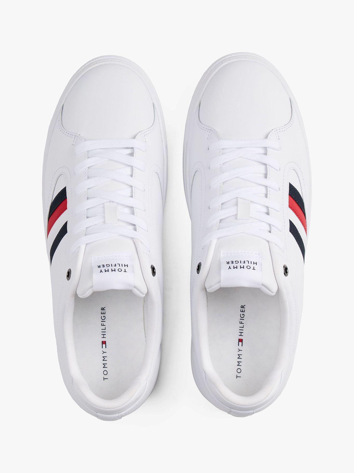 Zapatillas Icon Court Stripes Blanco Tommy Hilfiger-3
