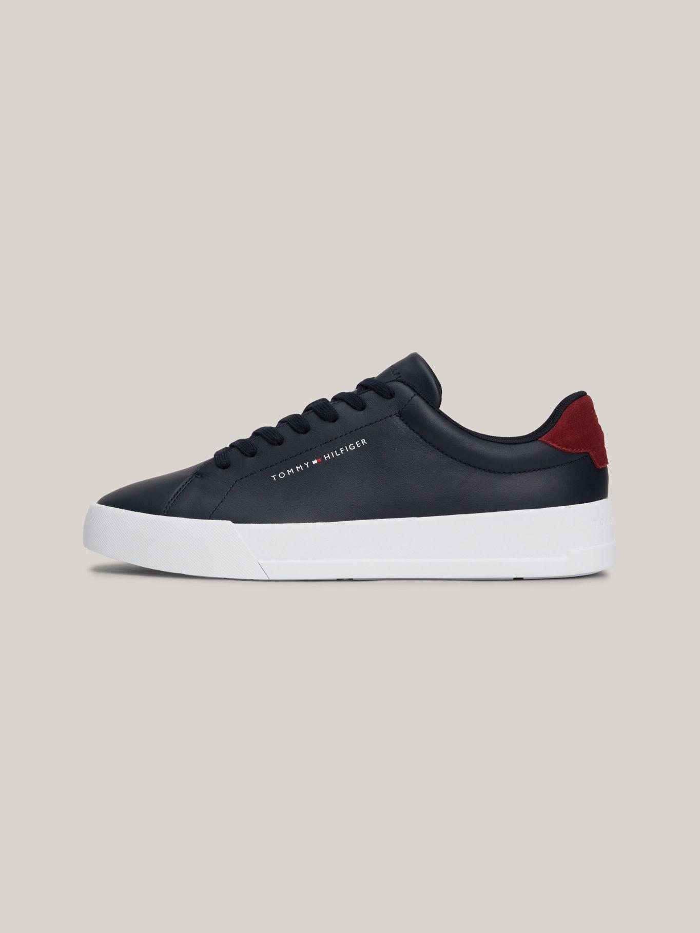 Zapatillas Court De Cuero
 Azul Tommy Hilfiger-5