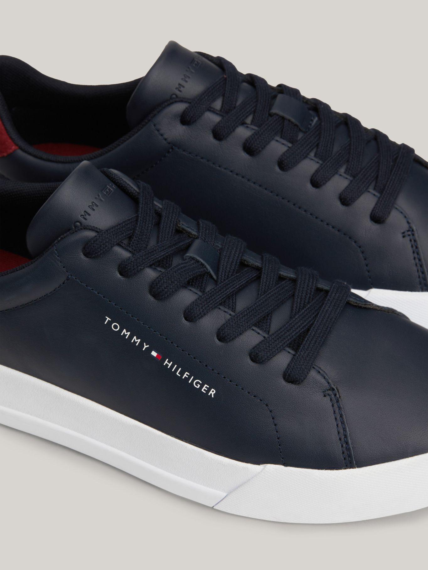 Zapatillas Court De Cuero
 Azul Tommy Hilfiger-6