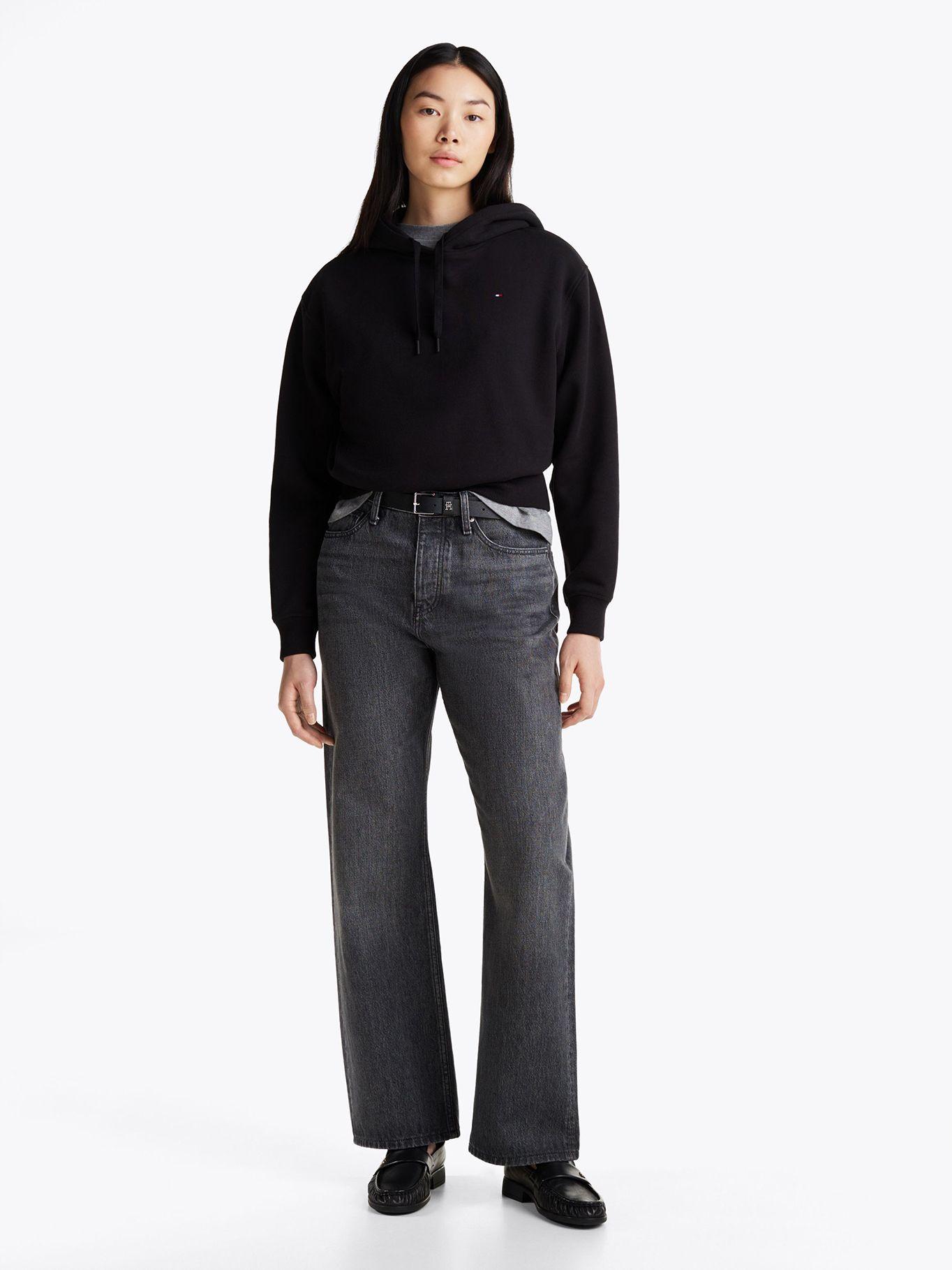 Polerón Hoodie Modern Flag Negro Tommy Hilfiger-1