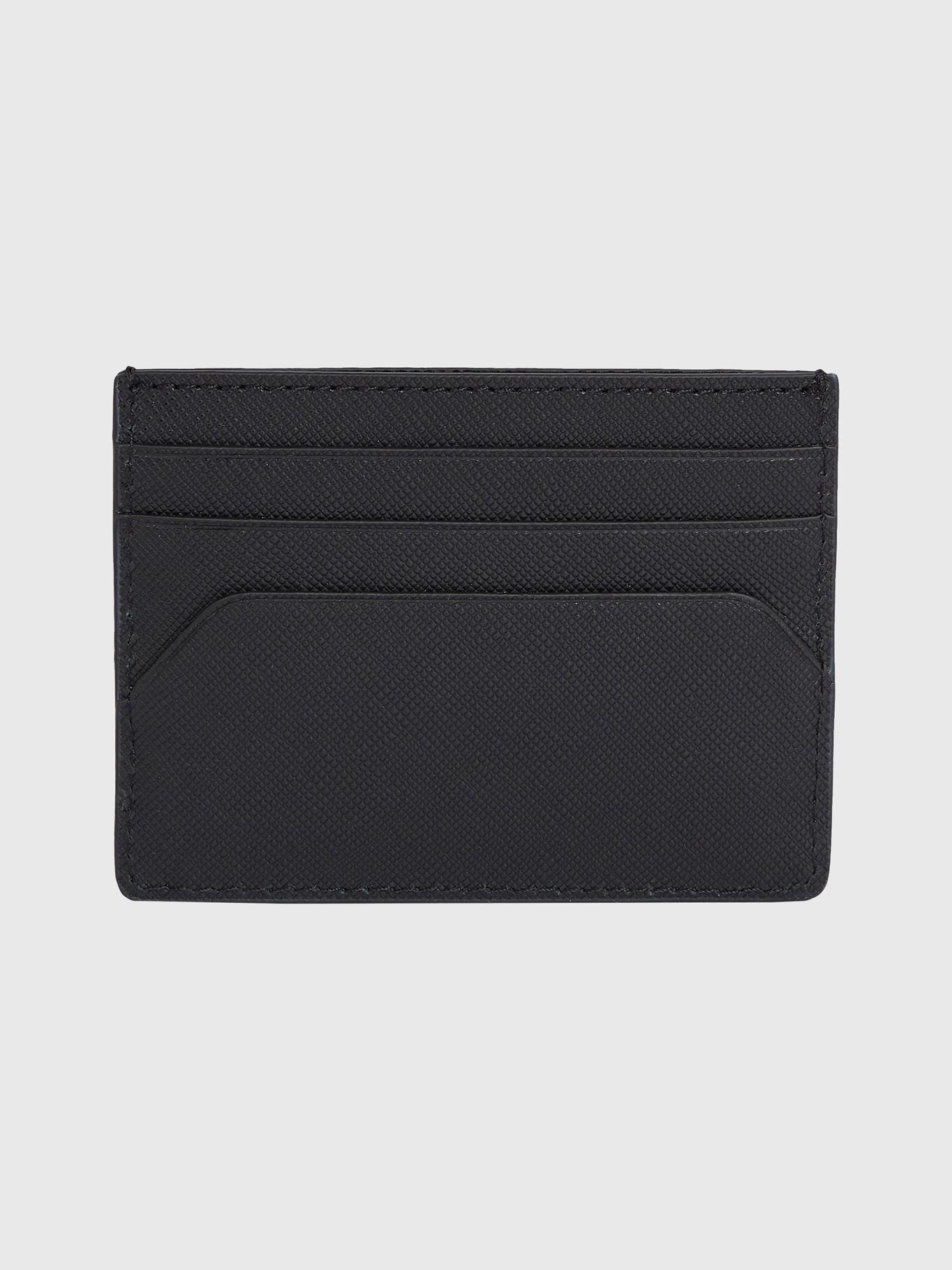 Tarjetero Business De Cuero Negro Tommy Hilfiger-1