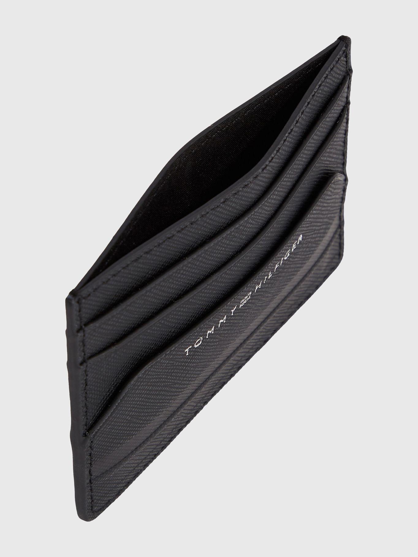 Tarjetero Business De Cuero Negro Tommy Hilfiger-2