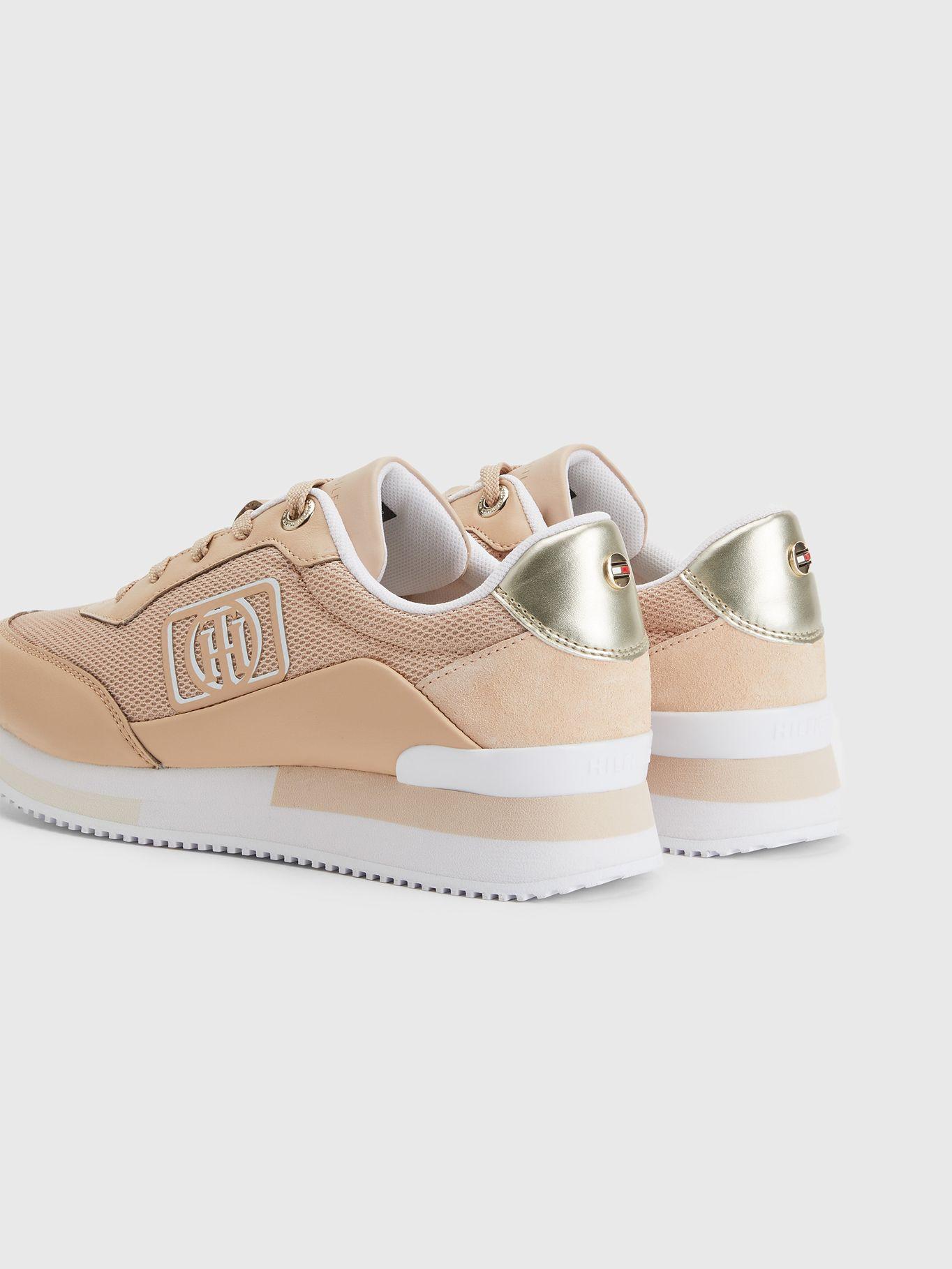 Zapatilla Active Con Logo Beige Tommy Hilfiger-1
