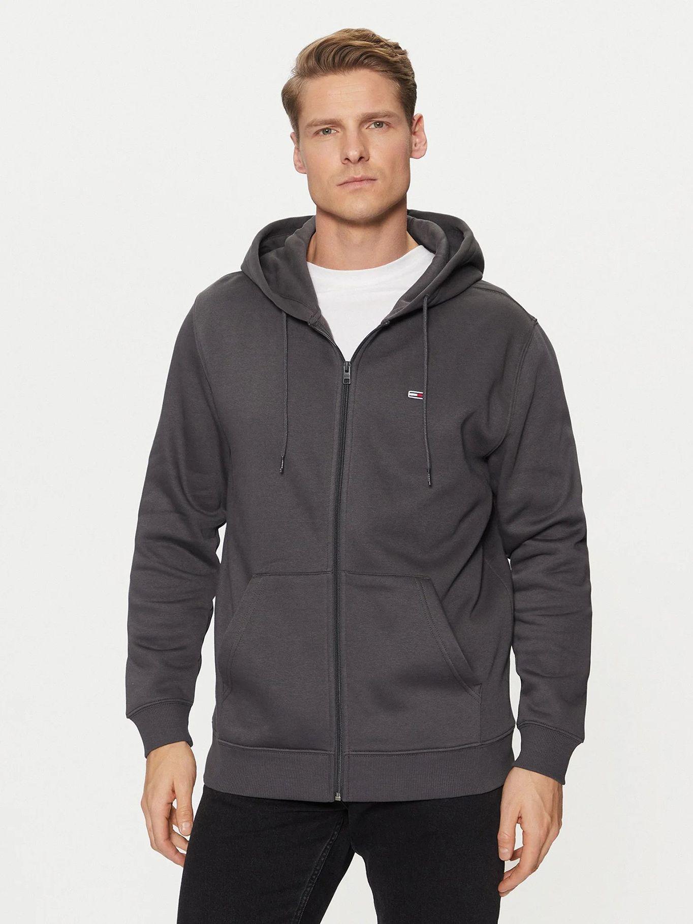 Polerón Hoodie Cierre Cremallera PT2 Gris Tommy Jeans-0