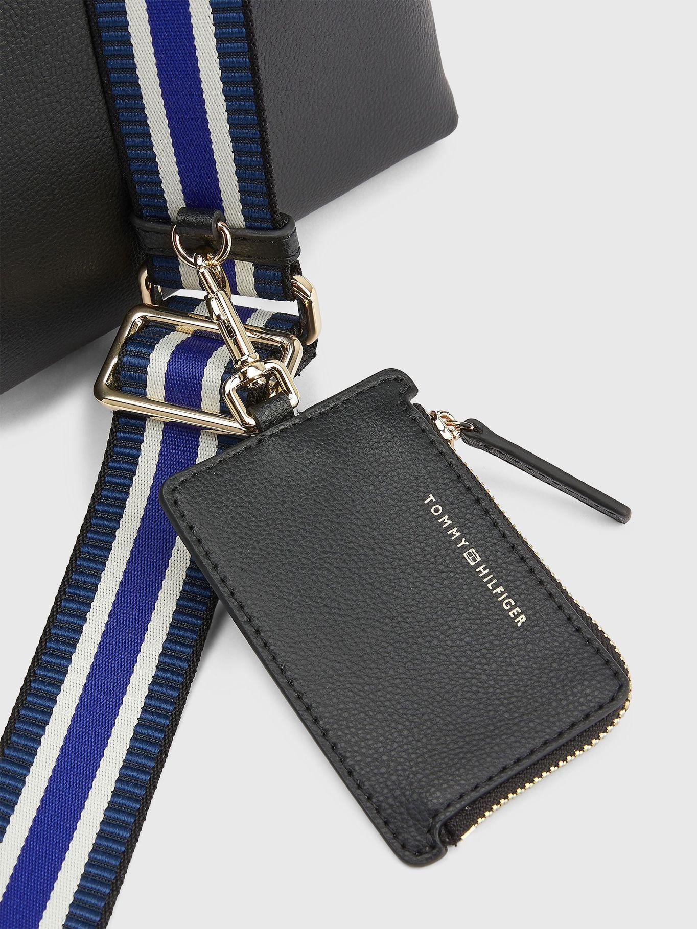Cartera Casual Con Logo Y Stipe Negro Tommy Hilfiger-2
