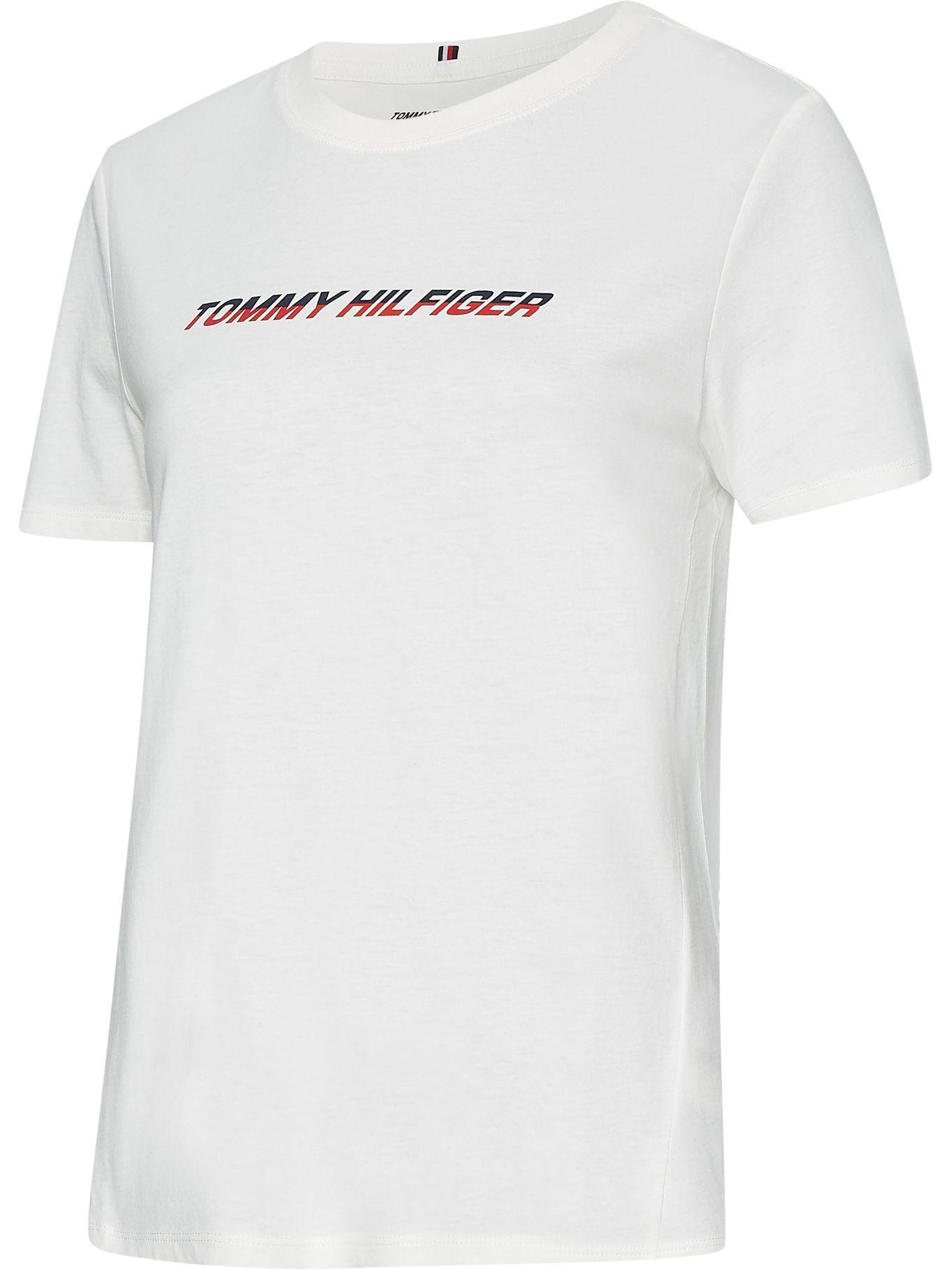 Polera Sport Graphic Crema Tommy Hilfiger MY2-2