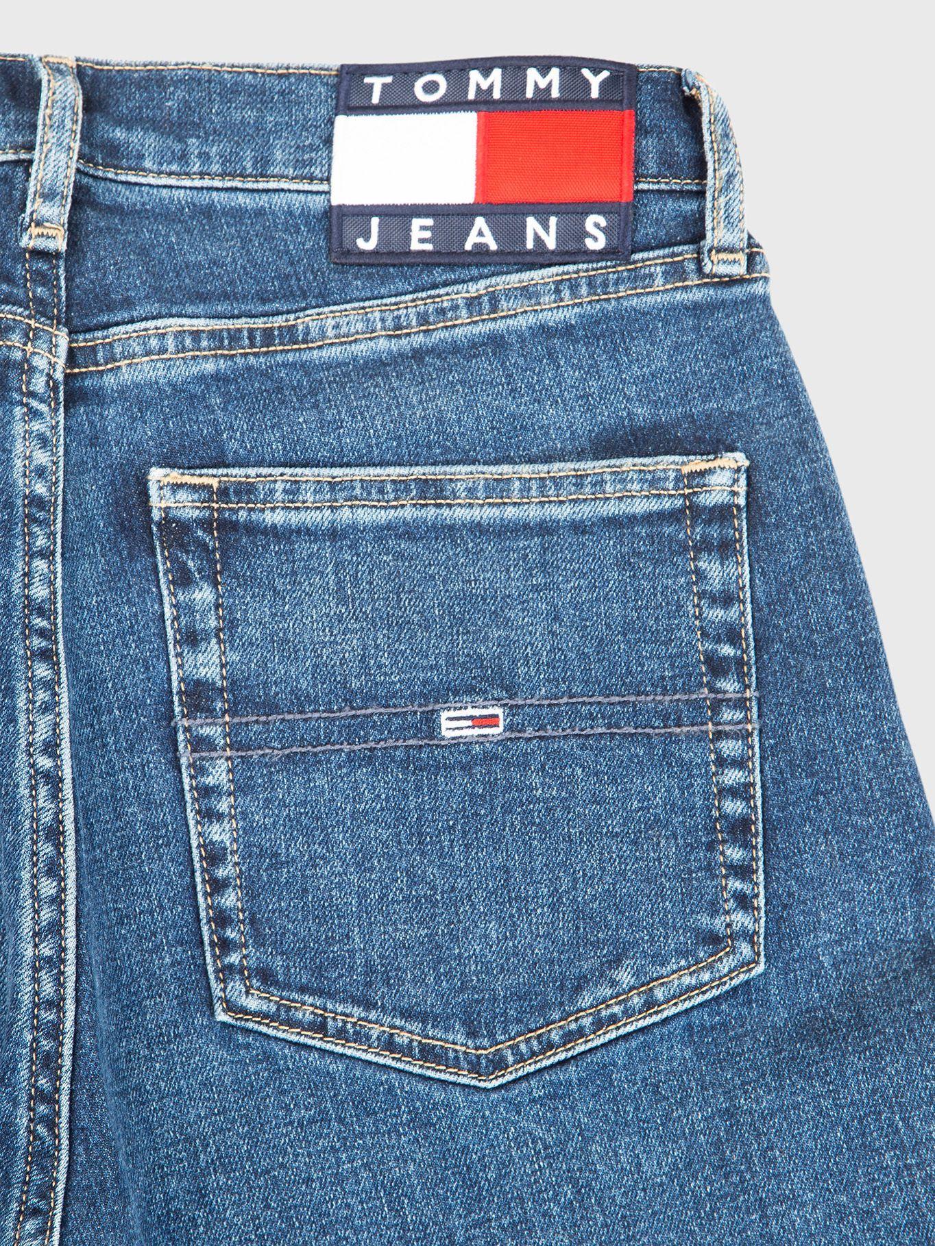 Jeans Harper Straight De Talle Alto Azul Tommy Hilfiger-3