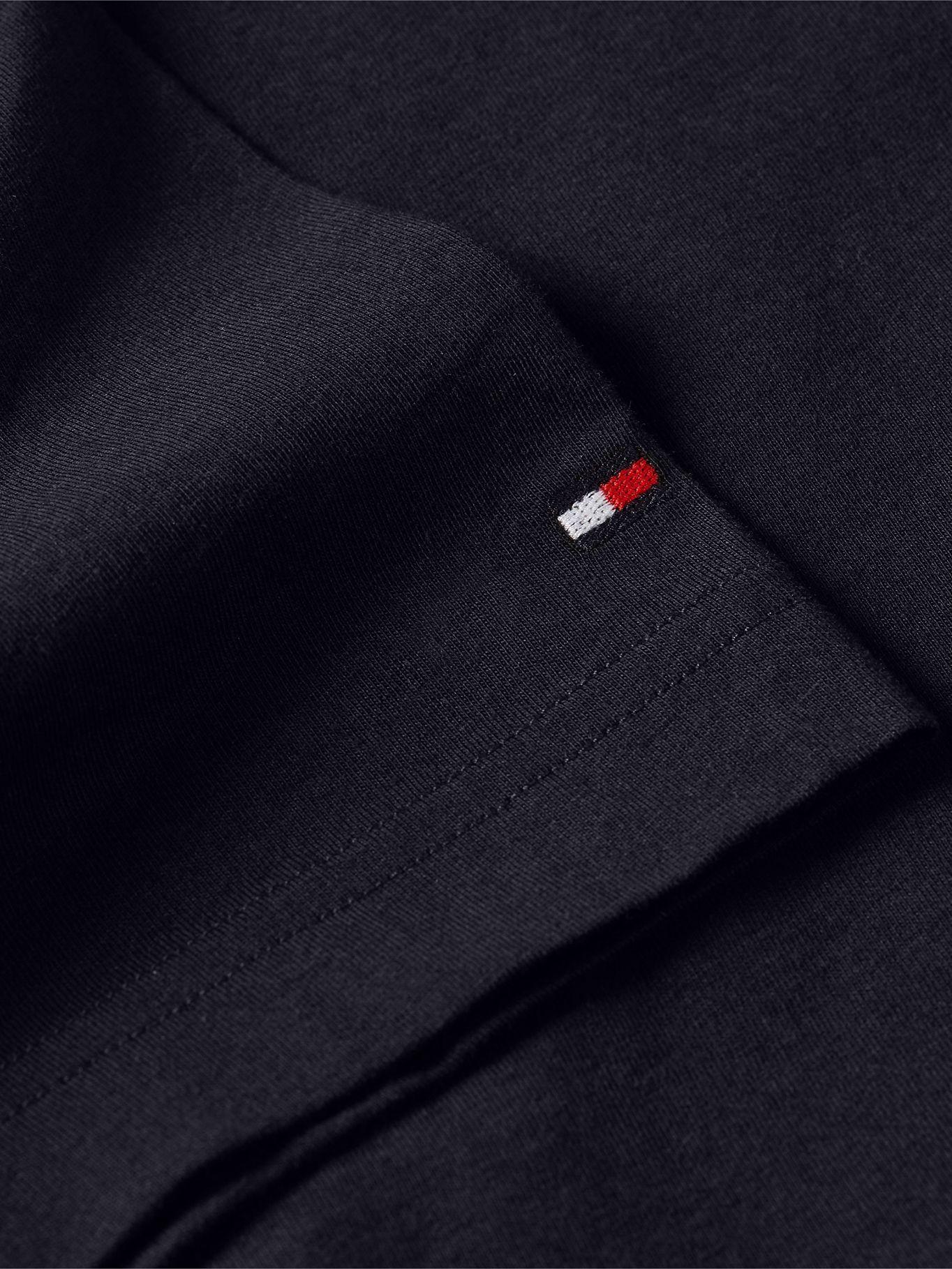 Polera Box Logo Organic Cotton Azul Tommy Hilfiger-2