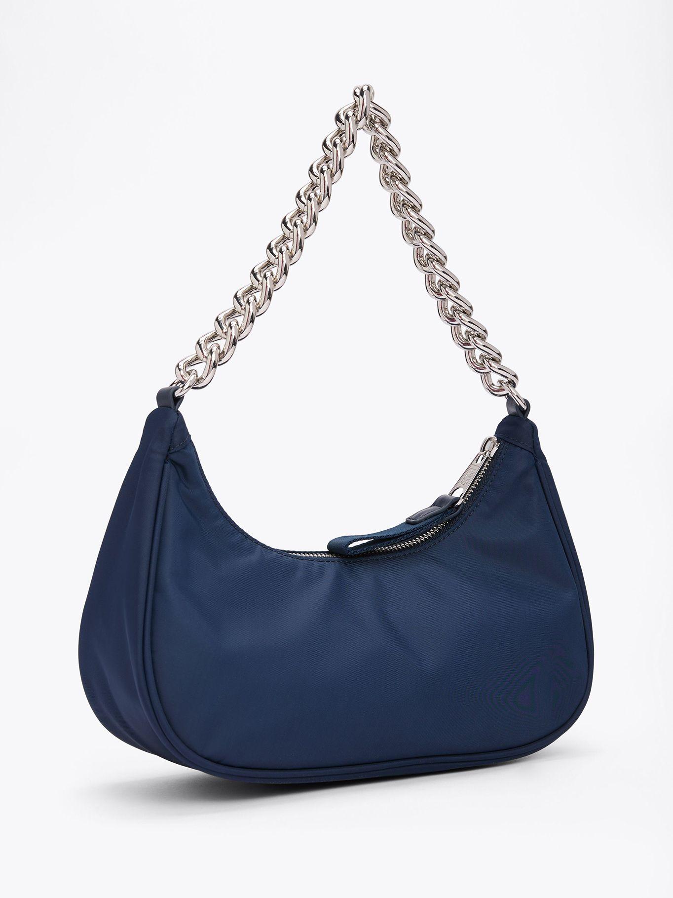 Cartera Iconic Con Correa De Cadena Azul Tommy Jeans-4